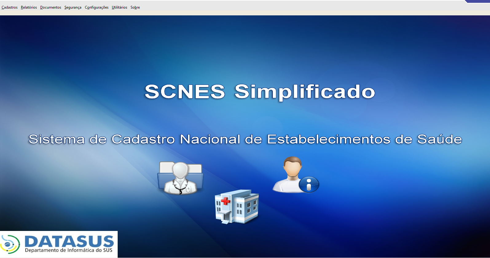 Tela Principal do SCNES