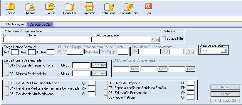 Tela Cadastro Equipes Caracterizacao - Sistema.JPG