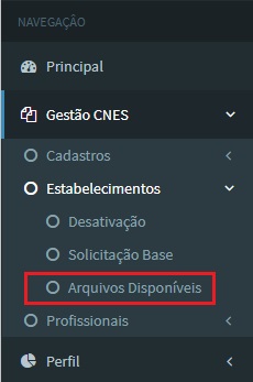 1. Tela Gestão CNES - Estab - Arquivos Disponíveis.jpg
