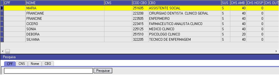 Lista Profissionais Estabelecimento - Sistema.jpg