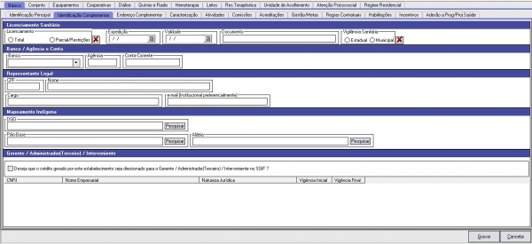 1. Tela Identificação Complementar.JPG